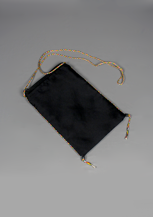 Embroidered Mahakala Travel Pouch Bag