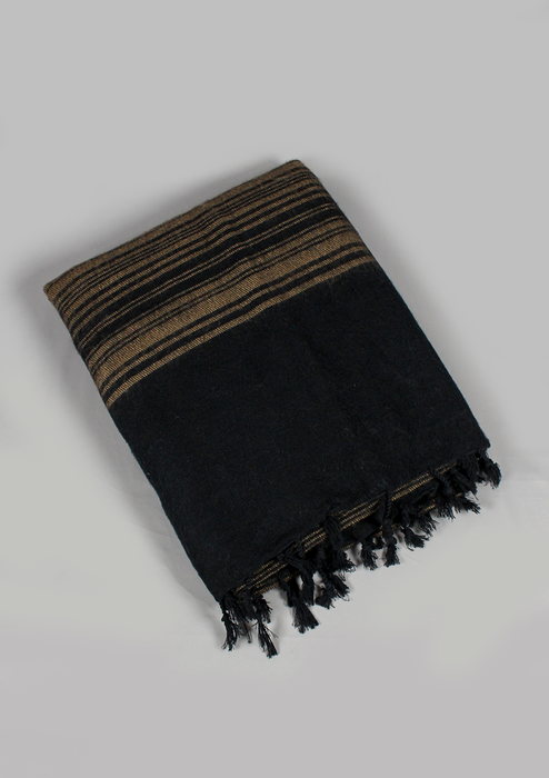 Handloomed Stripes Yak Wool Blanket