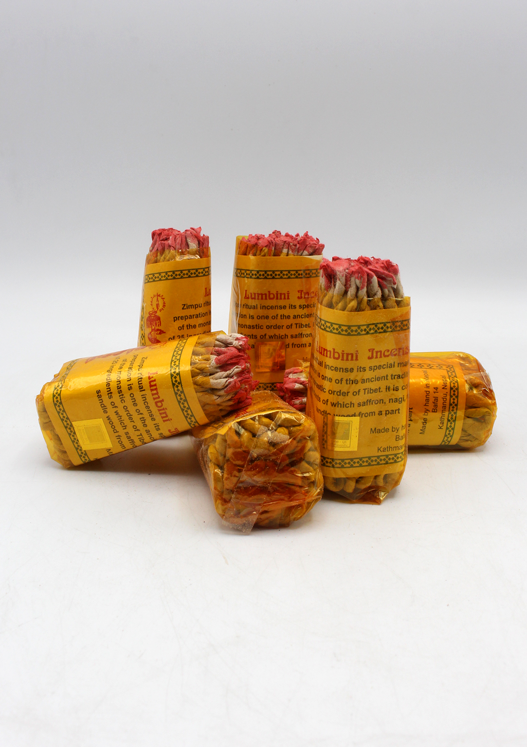 Lumbini Herbal Rope Incense Set of 6 — NepaCrafts Product