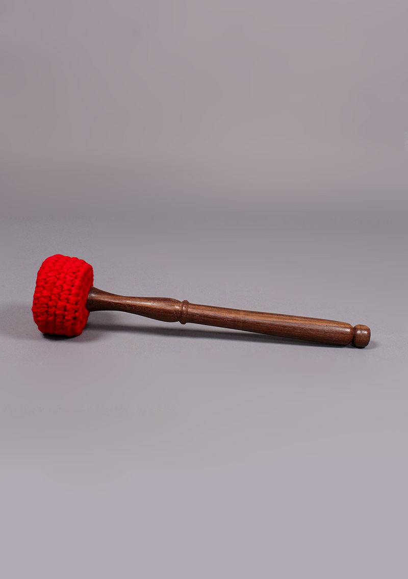 Crochet Drum Stick for Singing Bowl and Gong - Large