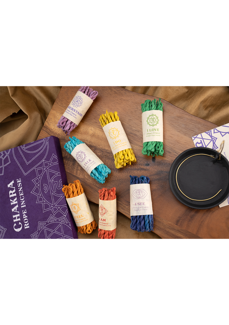 Seven Chakra Rope Incense Premium  Gift Box