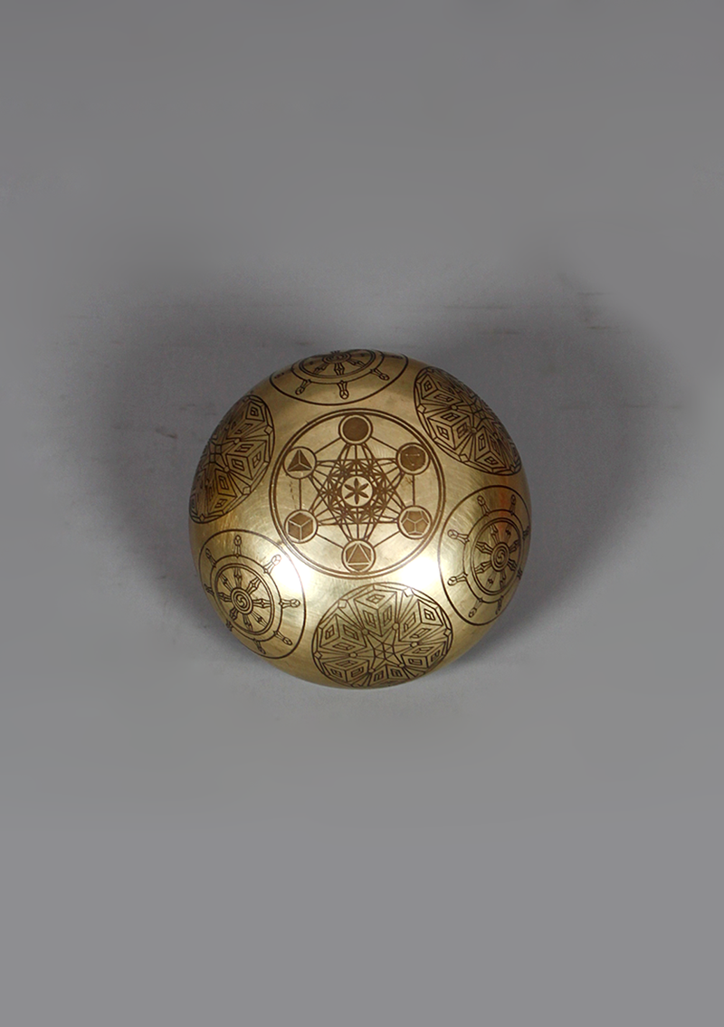 Shakyamuni Buddha Singing Bowl 3" D