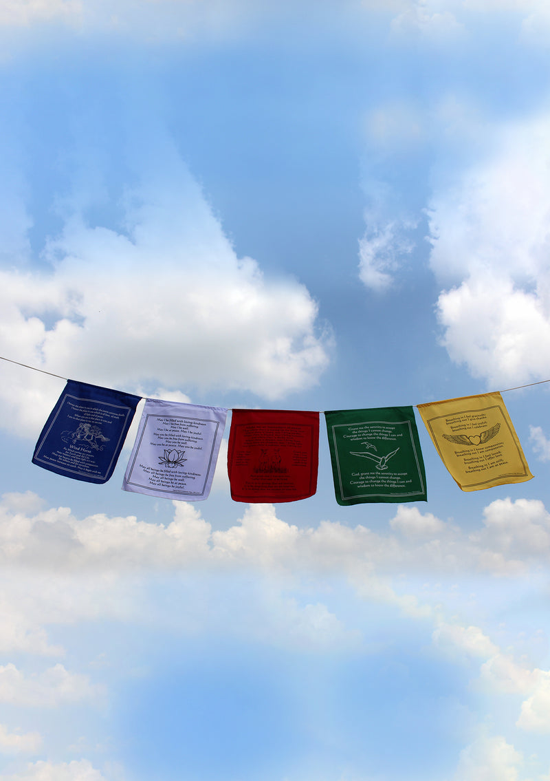 Tashi Delek Tibetan Cotton Prayer Flags