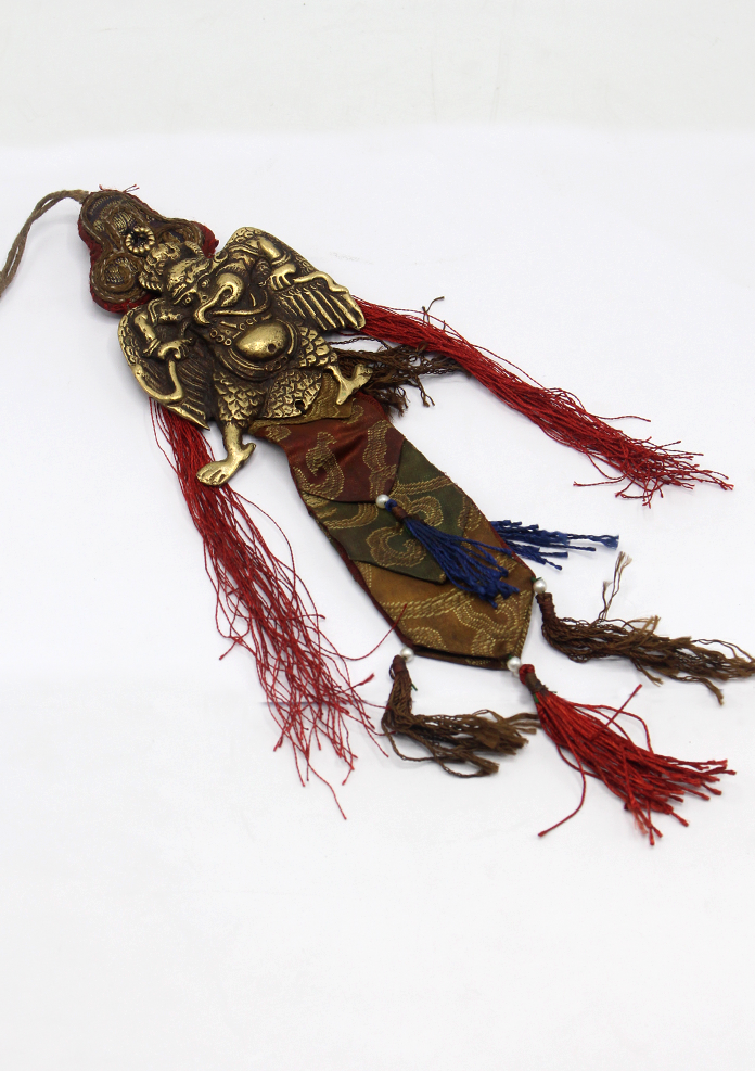 Brass Garuda Deity Wall Hanging