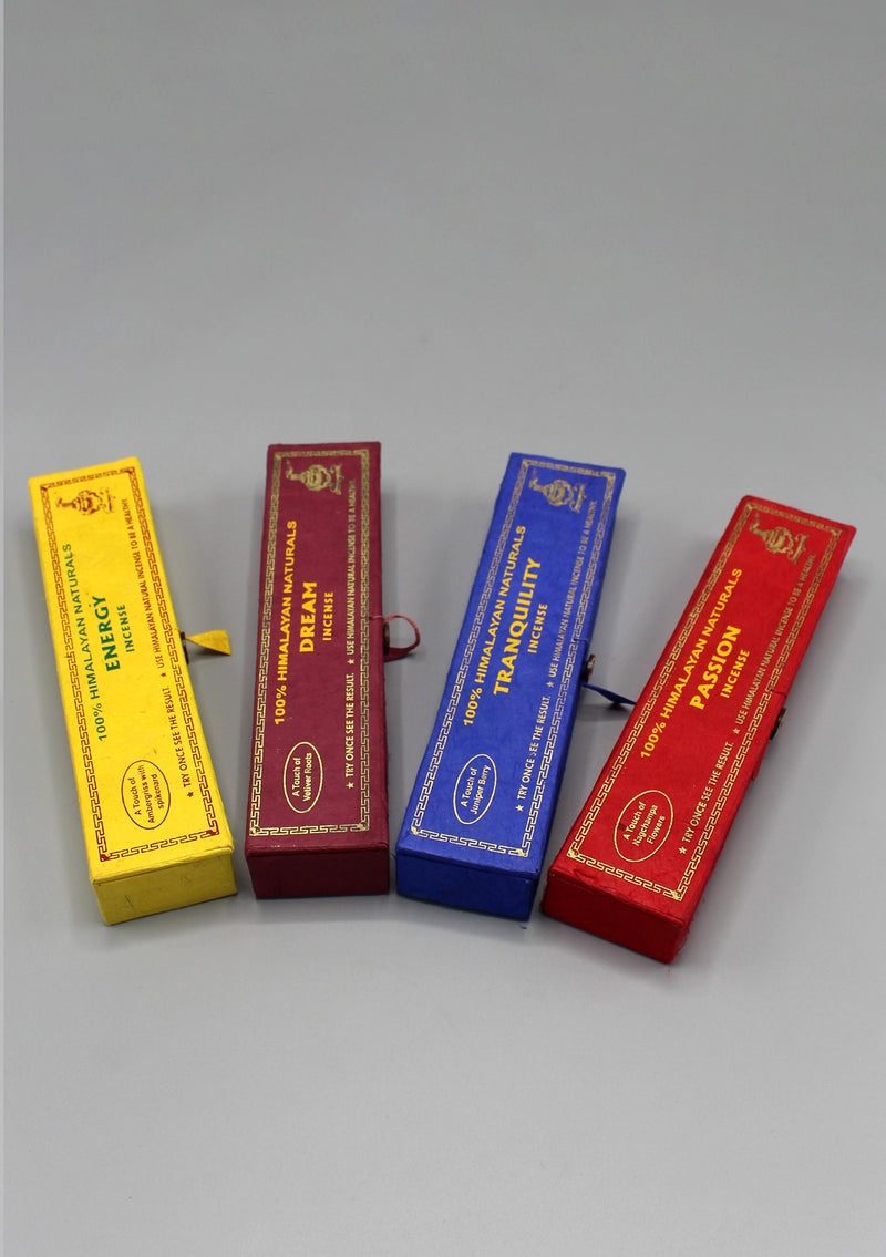 Natural Himalayan Incense Lokta Box Gift Pack
