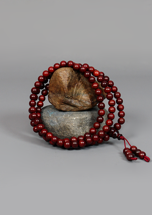 Red Rosewood 108 Beads Prayer Mala