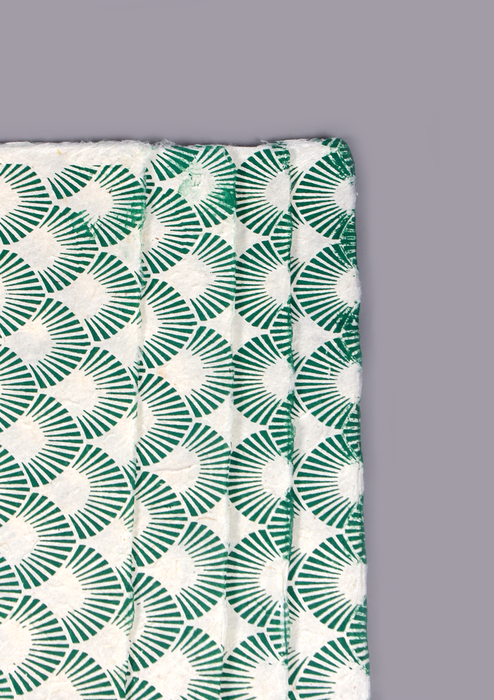 Sea Shells Printed Lokta Paper Gift Wrap