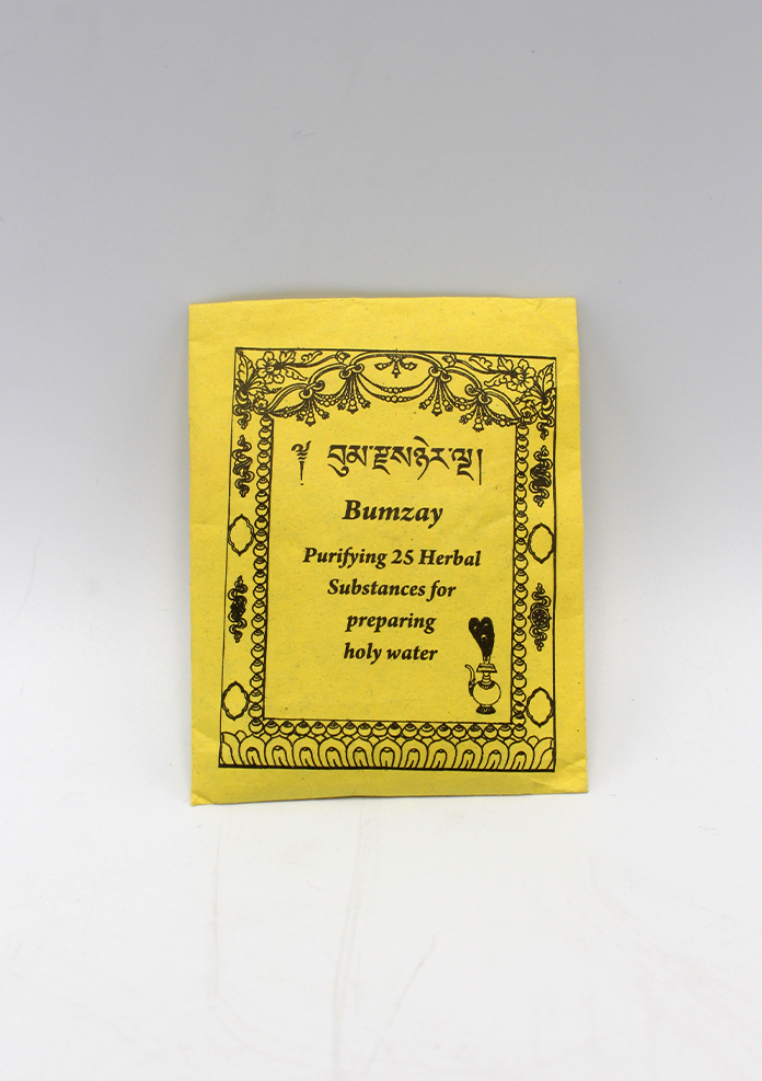 Purifying 25 Herbal Substances for preparing holy water.