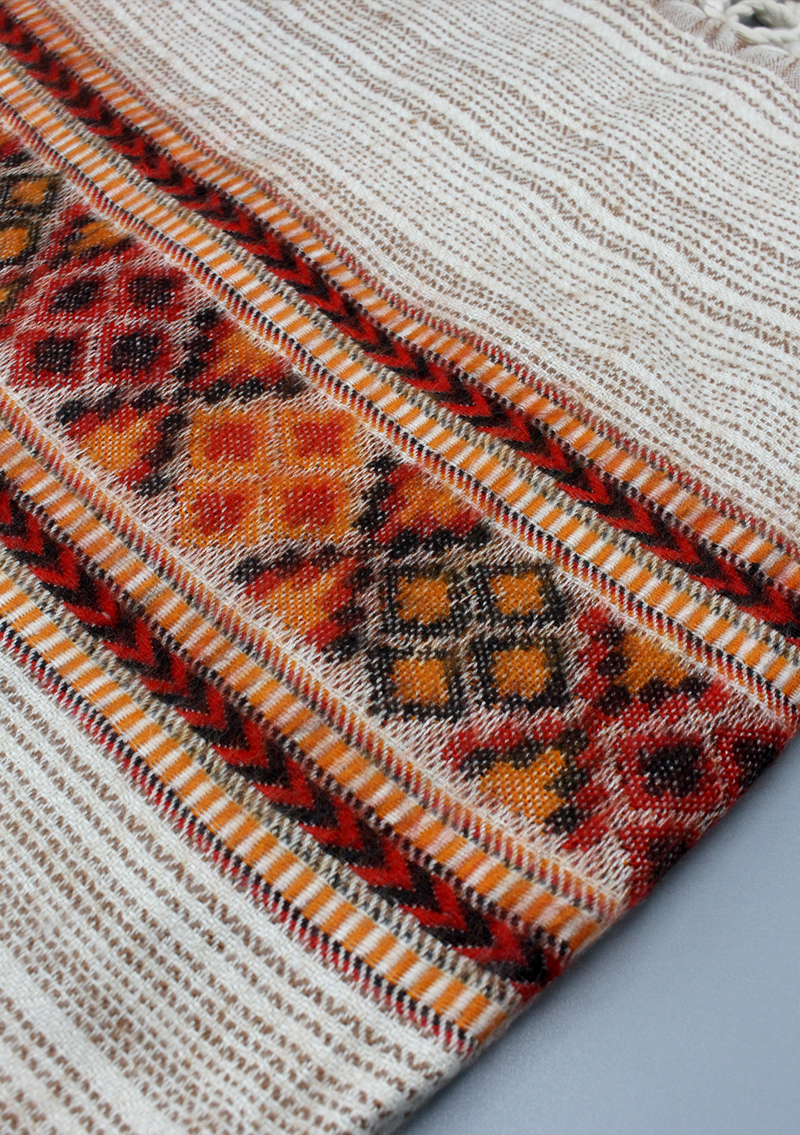Nazakat Hand Loomed Woolen Shawl Nepal