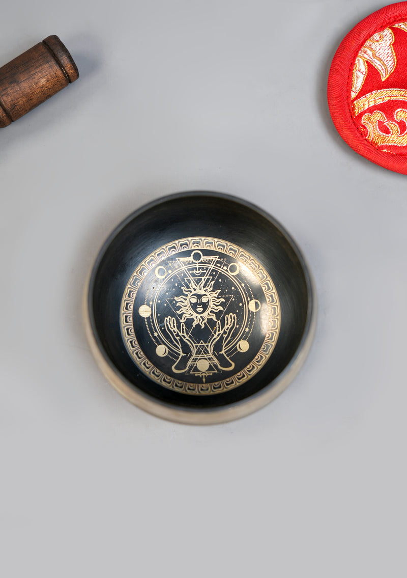 Tibetan Solar Eclipse Singing Bowl