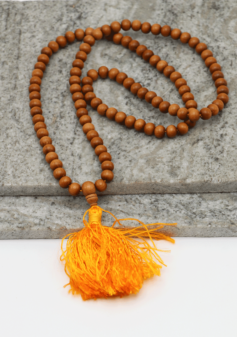 Sandalwood Tibetan Prayer Mala-Scented Aroma