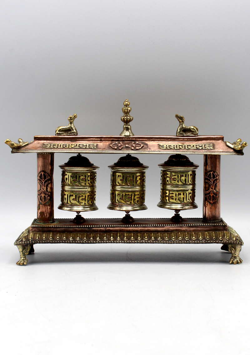3 in 1 Potala Frame Tibetan Prayer Wheel