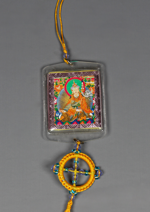 Guru Rinpoche Car Hanging Protection Amulet