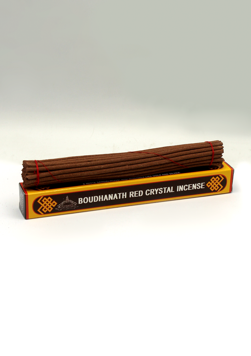 Boudhanath Red Crystal Tibetan Incense