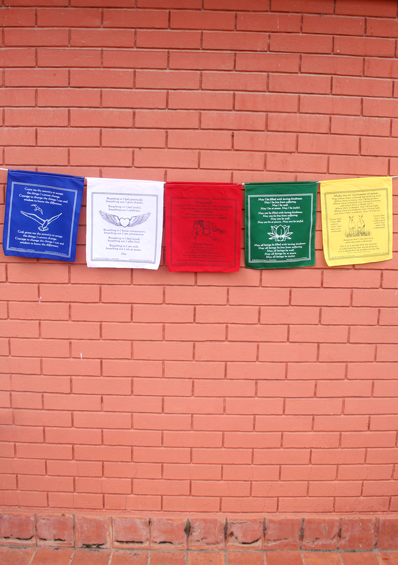 Namaste Peace Prayer Flags