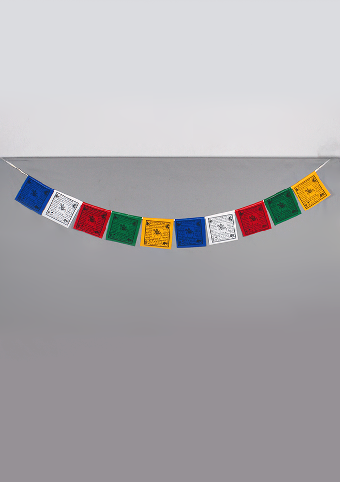 100% Cotton Windhorse Prayer Flags Small