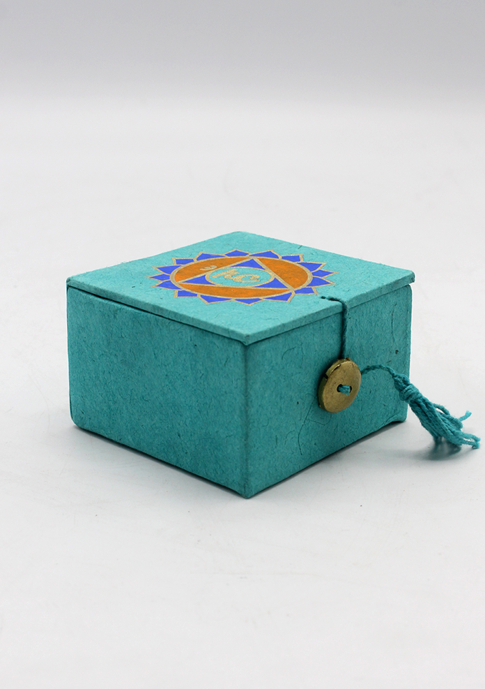 Throat Chakra Energy Meditation Mini Singing Bowl