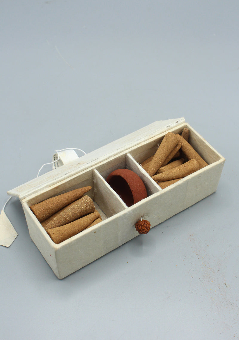 Jasmine Herbal Cone Incense by Nepali Farmer