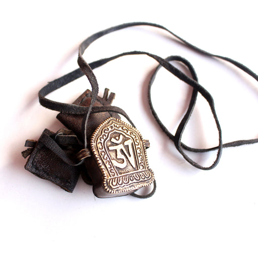 Handcrafted Tibetan Om Ghau Locket - nepacrafts