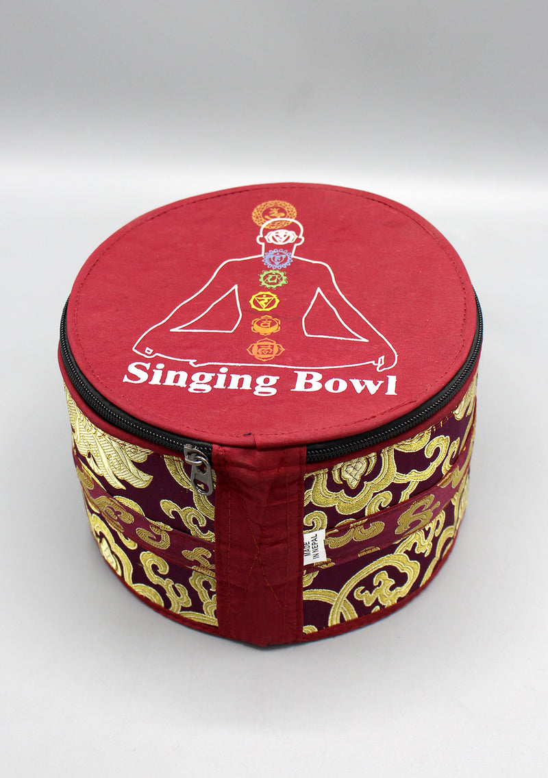 Set of Seven Hand Hammered Tibetan Singing Bowls