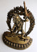 Bajrayogini Copper Statue with Full Frame 9" - nepacrafts