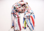 Elegant Women's Floral Silk Scarves - nepacrafts