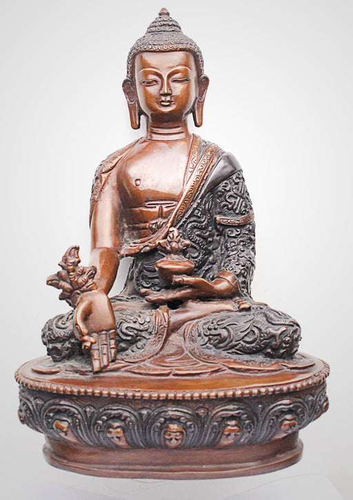 Medicine Healing Buddha Statue 8 inch High - nepacrafts
