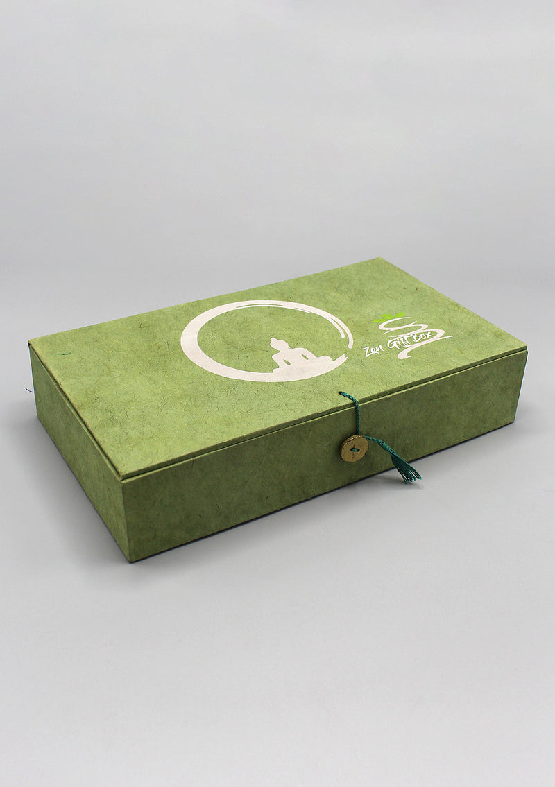 Shakyamuni Buddha Statue, Mala and Incense Buddhist Zen Gift Box
