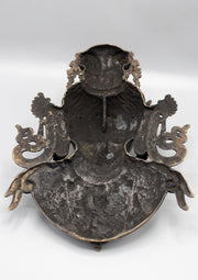 Elegant Brass Tara Wall Hanging Mask - nepacrafts
