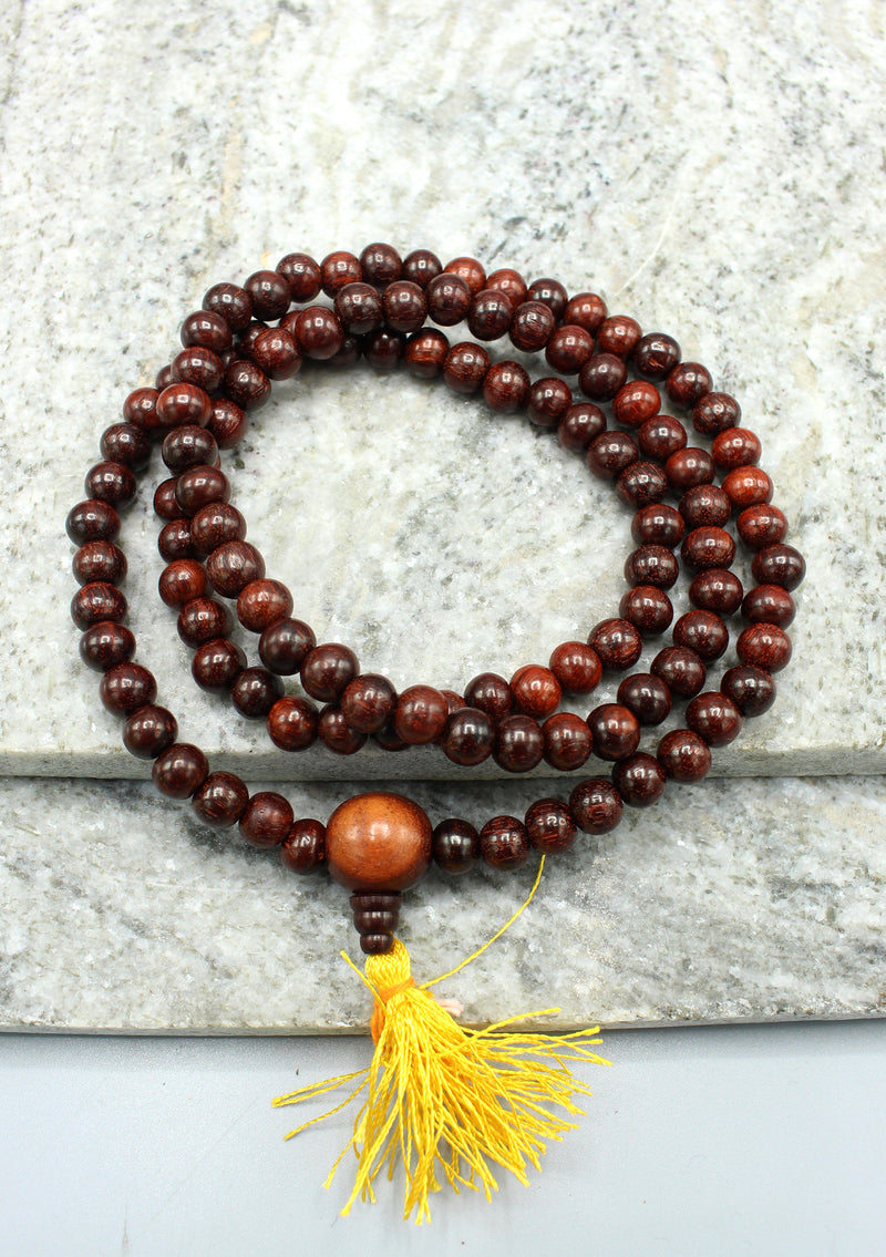 Tibetan Original Rosewood Prayer Mala
