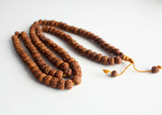 Rudrakshya Flat Beads Prayer Mala - nepacrafts
