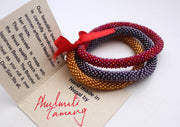 Set of Three Roll on Bracelet - nepacrafts