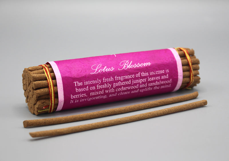 Pink Lotus Blossom Kopan Nunnery Incense - nepacrafts