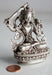 Silver Sterling Manjushri Statue, 8.5cm High Silver Manjushri, 925 Sterling Silver Statue MST366 - nepacrafts