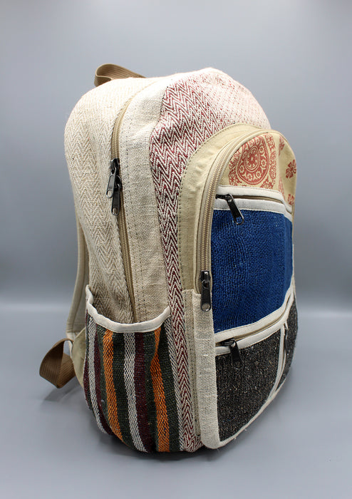 Eco Friendly and Natural Hemp Hiking Backpack - nepacrafts