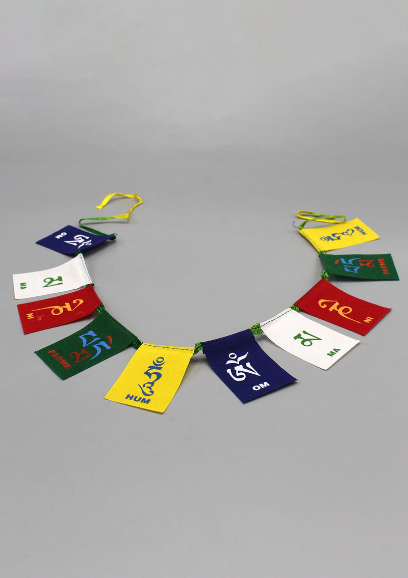 Om Mani Baby Velvet Prayer Flags