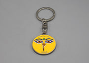 Buddha Eyes Nepal Keychain - nepacrafts