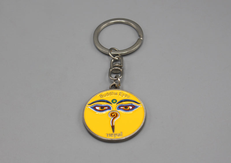 Buddha Eyes Nepal Keychain - nepacrafts