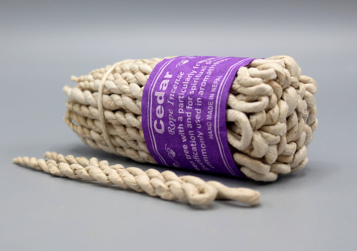 Cedar Rope Incense — NepaCrafts Product
