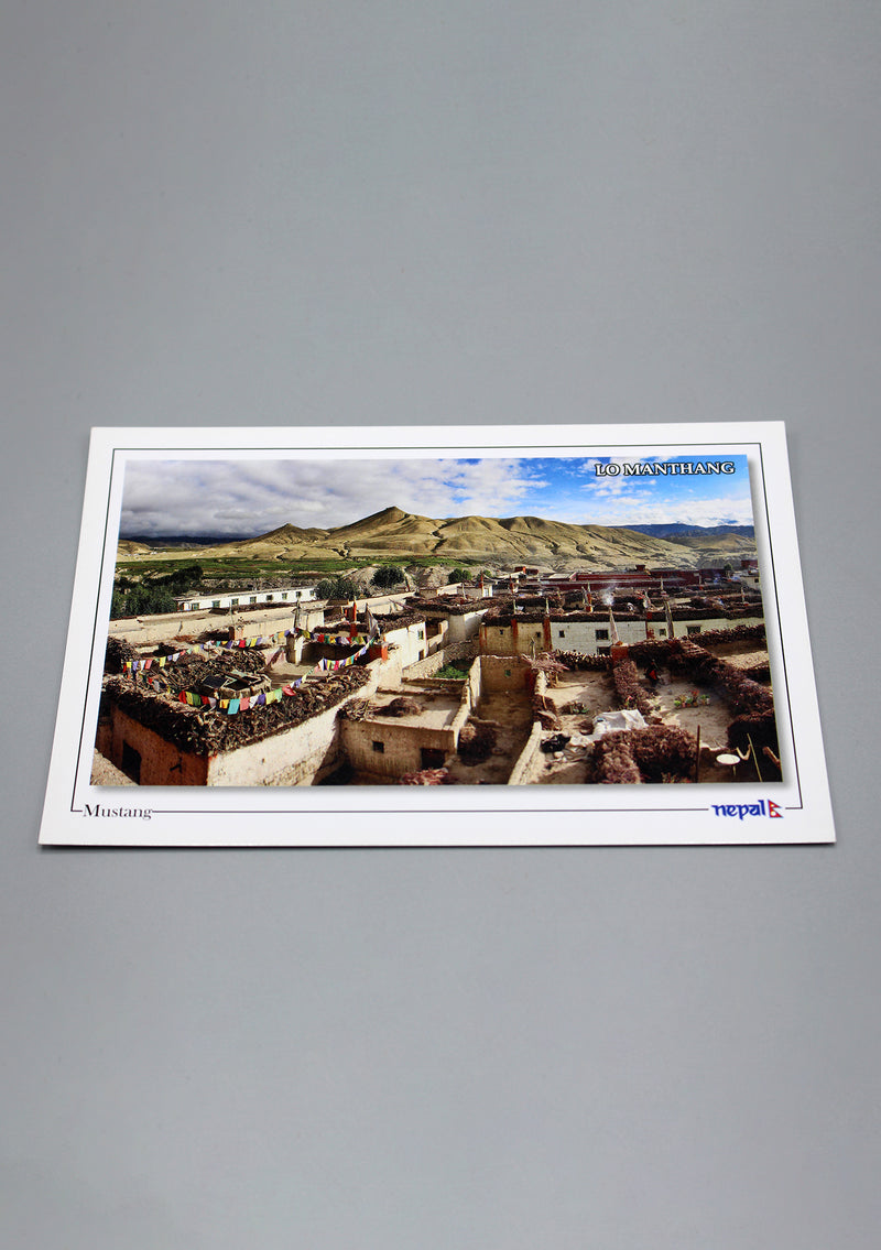Lo Manthang Mustang Postcard