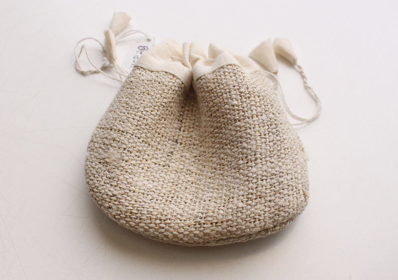 Hemp Drawstring Jewellery Gift Pouch