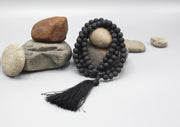 Lava Beads 108 Prayer Mala - nepacrafts