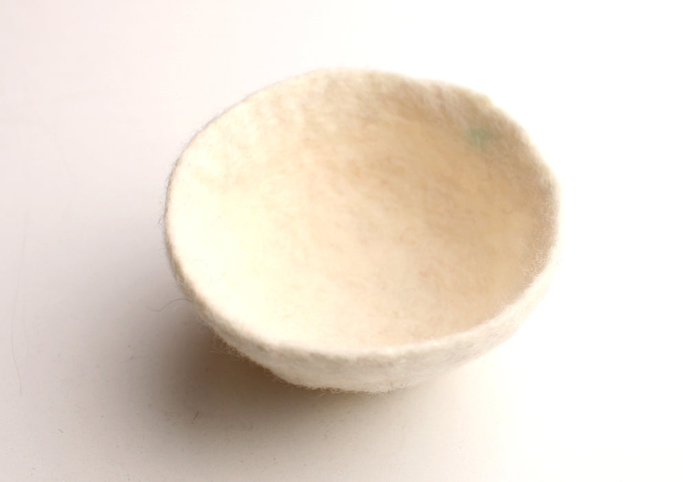 Handfelted Felt Bowls 4" For Keeping Jewelry, Watches and Smaller Items - nepacrafts