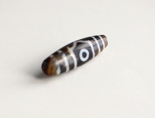 42 mm Three Eyed Dzi Bead - nepacrafts