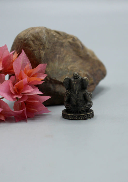 Ganesha Mini Brass Statue