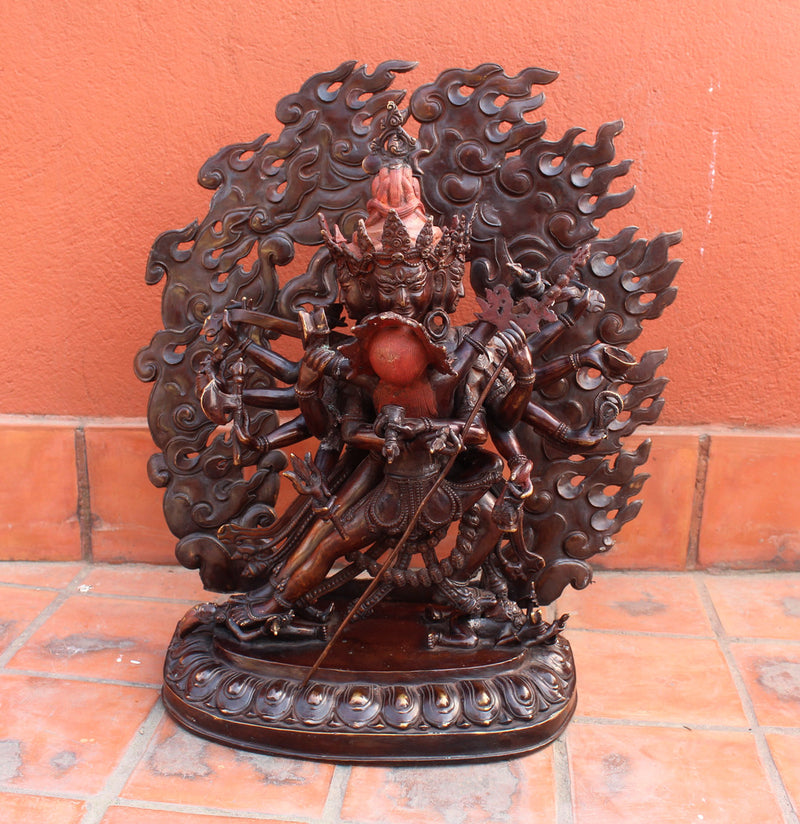 Masterpiece Chakrasamvara Shakti Statue 21 Inch - nepacrafts