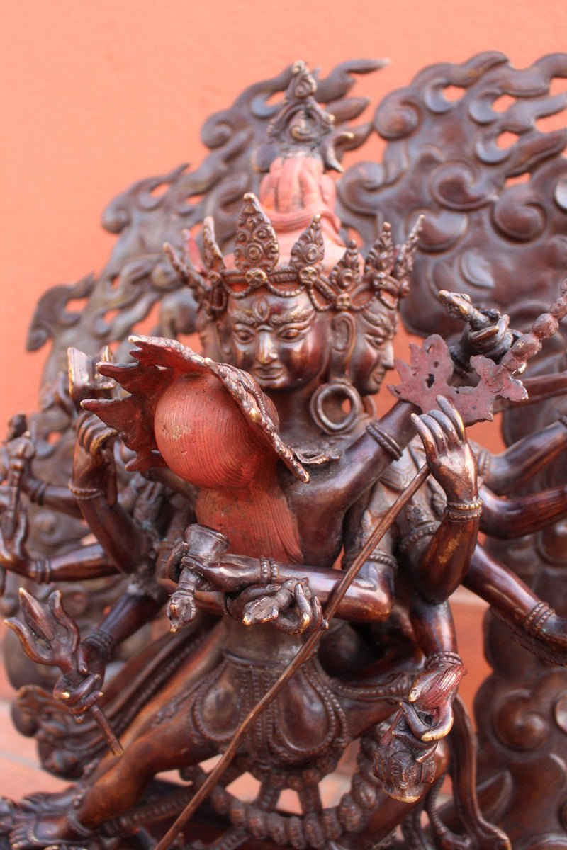 Masterpiece Chakrasamvara Shakti Statue 21 Inch - nepacrafts