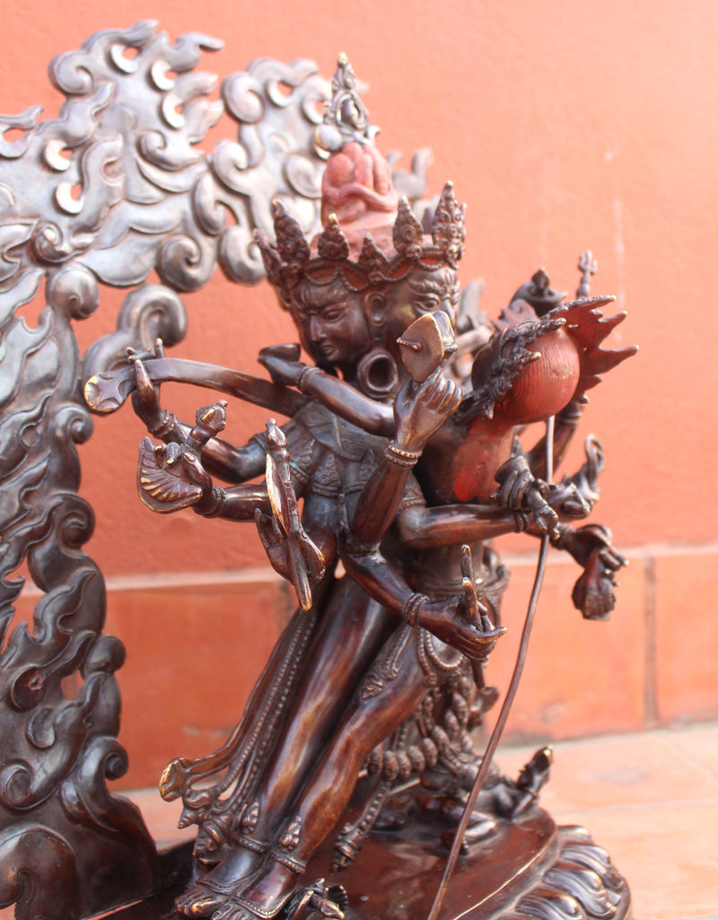 Masterpiece Chakrasamvara Shakti Statue 21 Inch - nepacrafts