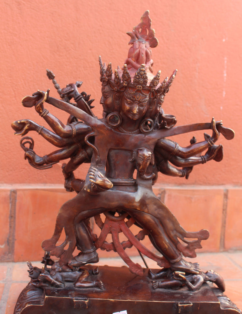 Masterpiece Chakrasamvara Shakti Statue 21 Inch - nepacrafts