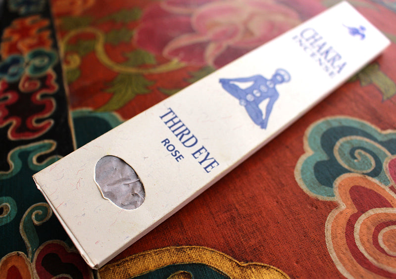 NepaCrafts Premium Rose Third Eye Chakra Incense Sticks - nepacrafts